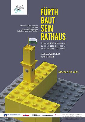Fürth baut sein Rathaus Lego-Aktion für den guten Zweck