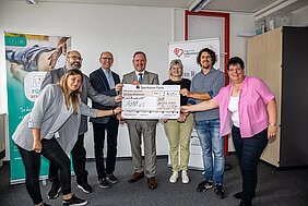 Spende der Landkreis Fürth Stiftung Spendenübergabe an die AGNF