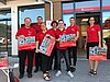 verkauf von Einkaufstaschen zugunsten der Bürgerstiftung Wilhermsdorf